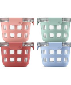 Duraglass? 2 Cup Glass Meal Prep Bowl - 4 Pack