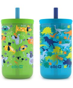 Bop 12oz Leakproof Kids Tumbler with Optional Straw. Set of 2